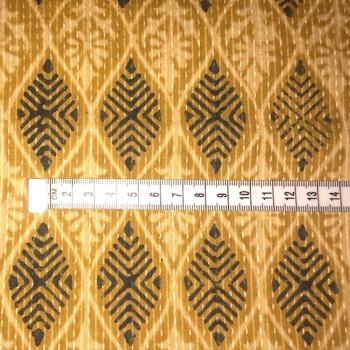 Preview: Ajrak Hand Block Print aus Indien – RHOMBUS NATURAL DYE